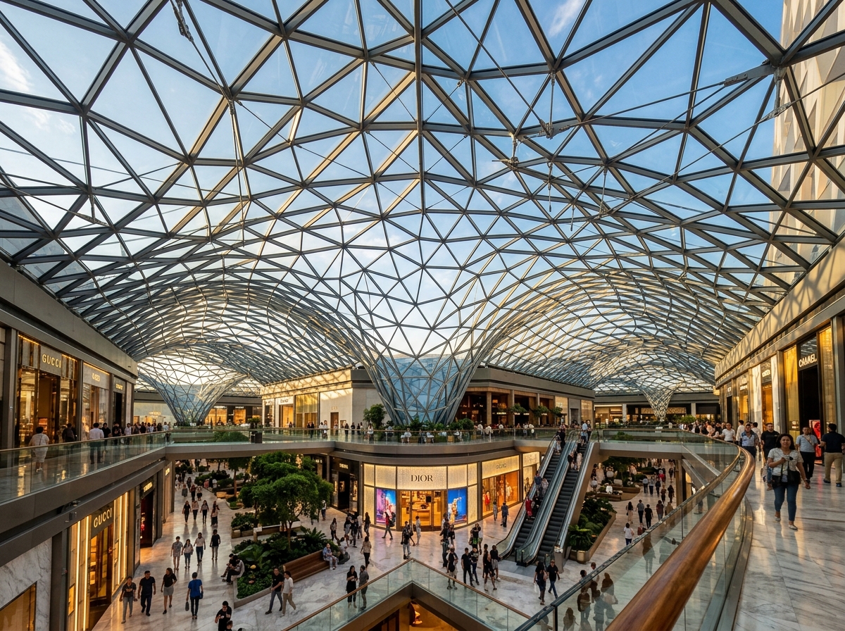 Commercial Glass Atrium