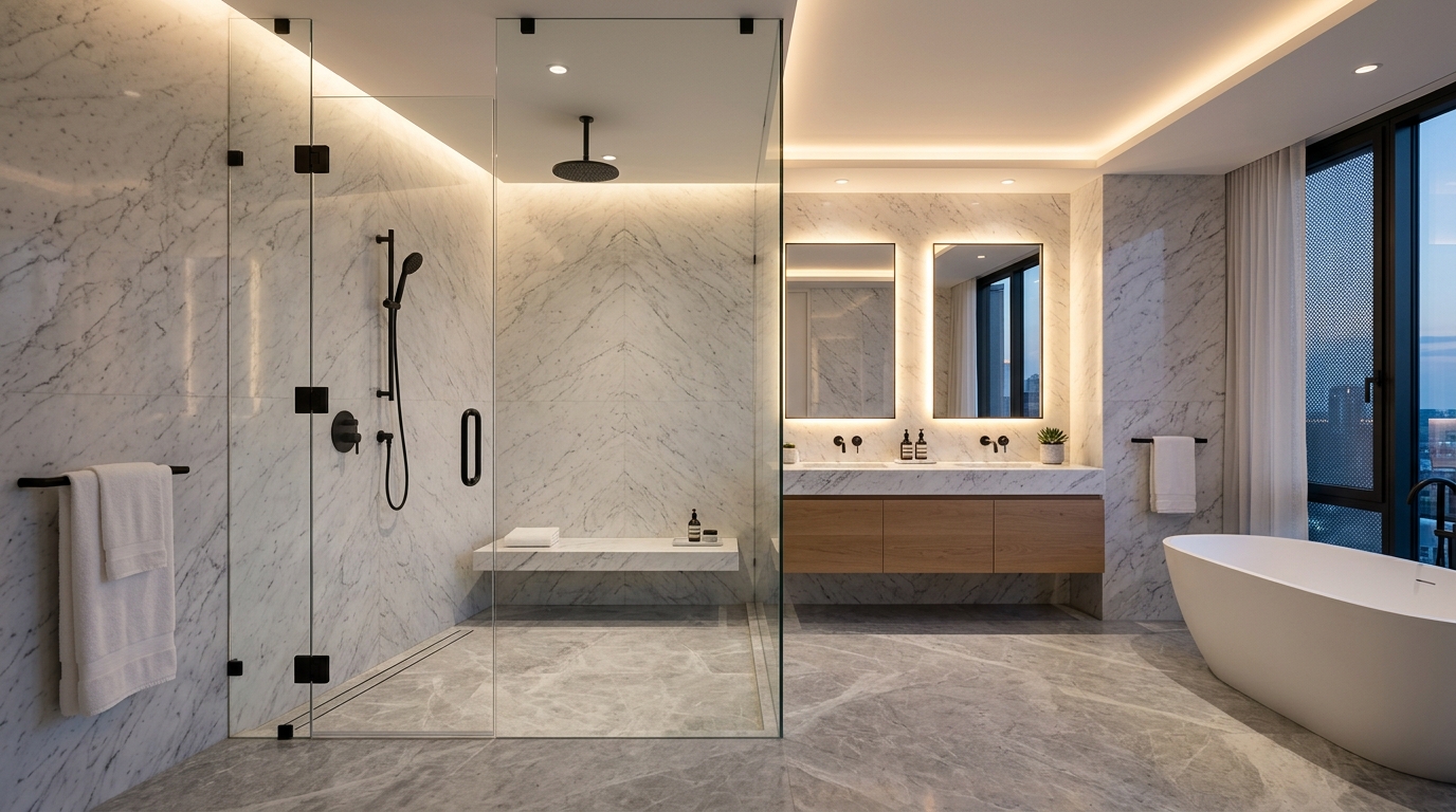 Frameless Shower Enclosures
